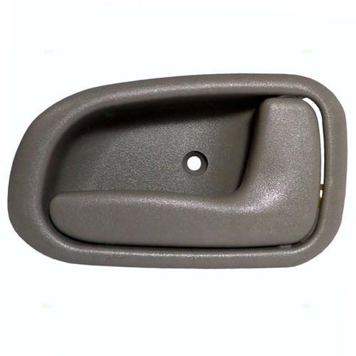 New inside interior passengers light gray door handle assembly 93-97 geo toyota