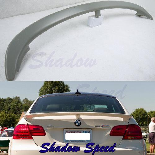 Painted e92 bmw coupe a style rear roof spoiler + rear trunk spoiler 354