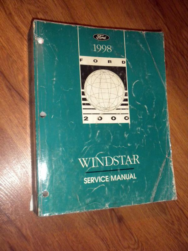 1998 ford windstar minivan fwd factory workshop repair manual  