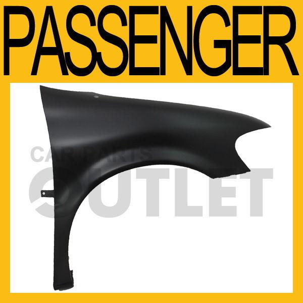 03 04 05 chevrolet venture base passenger side front fender primed antenna hole