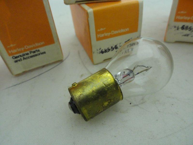 Knucklehead-shovelhead "new old stock/new in box" turnsignal bulbs #68556-73p