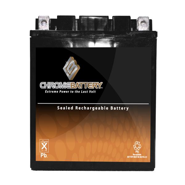 Ytx14ah-bs atv battery for yamaha 250cc yfm250 bear tracker 2001