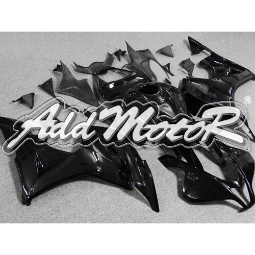 Injection molded fit 2007 2008 cbr600rr 07 08 glossy black fairing 67n10