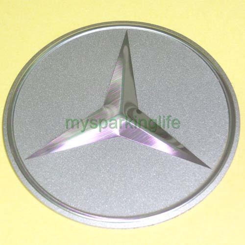 4*55.5mm benz car motor auto wheel center emblem sticker badges