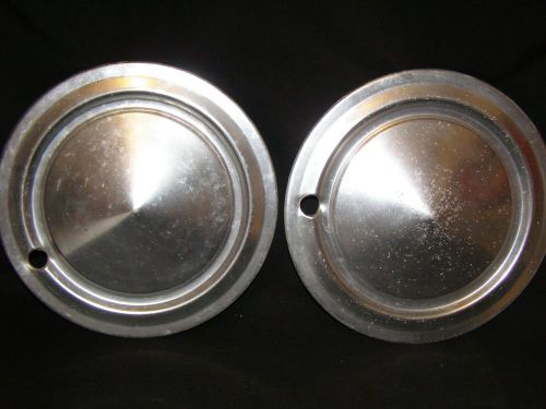 (2) vintage 10&#034; golf cart hub caps