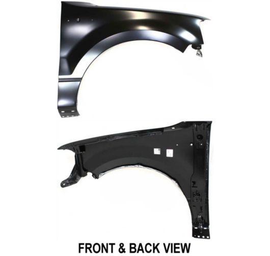 New fender passenger right side front primered f150 truck rh hand fo1241231