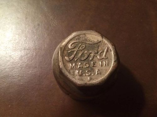 Early ford grease cap dust cover wheel center cap