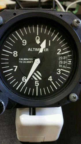 United instruments 5934p-3 a.194  altimeter 28v lighted