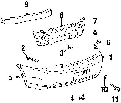 Lexus 5216124010c2 genuine oem factory original hole cover