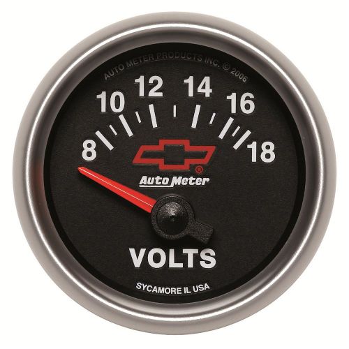 Auto meter 3692-00406 gm series; electric voltmeter gauge