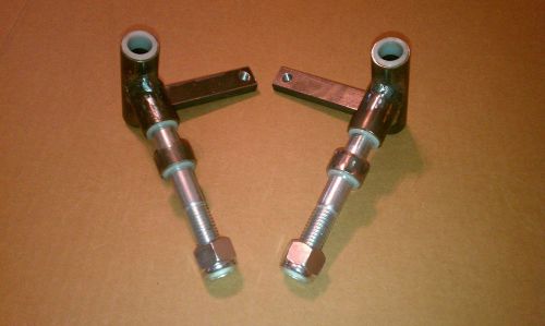 Jig welded 5/8&#034; axle size go kart / dolly steering spindles with nylon inserts