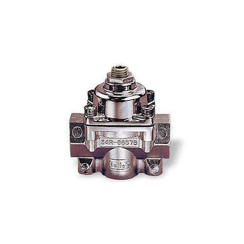 Holley 12-501 fuel pressure regulator 4.5-9 psi-chrome finish