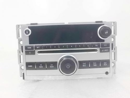 08 chevrolet chevy malibu radio new style am-fm-cd player opt u1c id 25842776