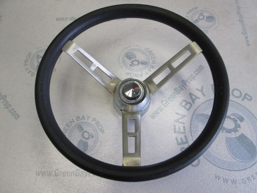 Omc stringer tru-course boat steering wheel 14 in