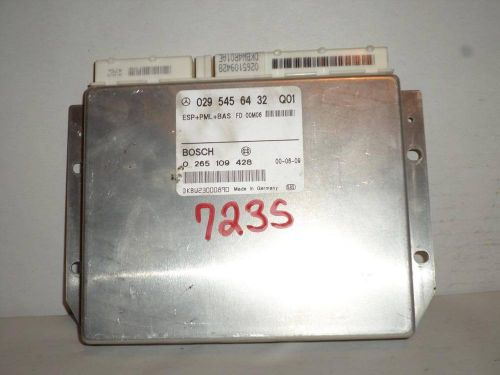 00-03 mercedes e class e320 e430 abs computer module 2000 2001 2002 2003 # 7235