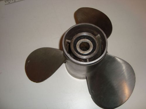 Stainless steel boat propeller 48-74266 19 6 1/4&#034; tall