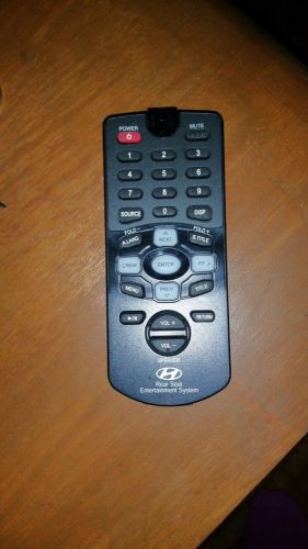 Oem hyundai rear seat entertainment system remote control