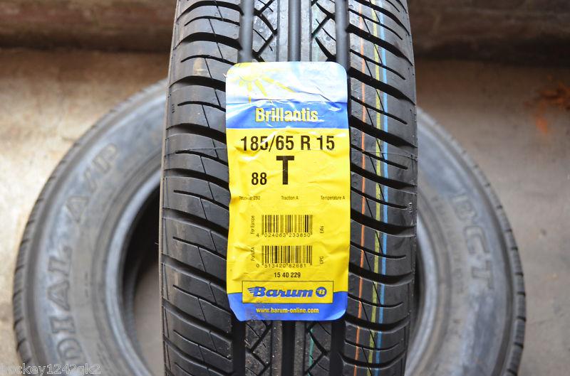 1 new 185 65 15 barum brillantis tire