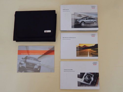 **2008 audi q7 &amp; infotainment /mmi owners manual***