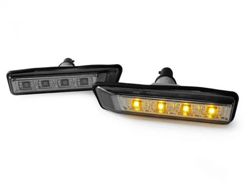 Plug&amp;play depo 97-99 bmw e36 / 00-06 e53 x5 smoke amber led side marker lights