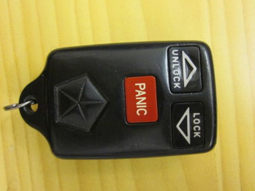 Keyless entry panic button p/n 04686366   dodge caravan            item 163  20c