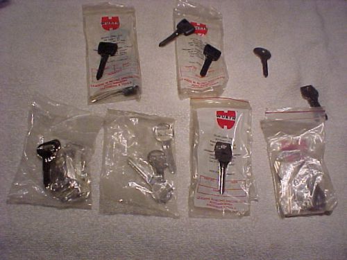 Mazda new uncut key blanks various years 72-89? 8 different types, 48-50 pcs.