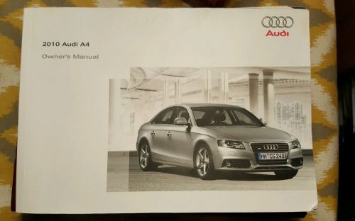 2010 audi a4 owners manual