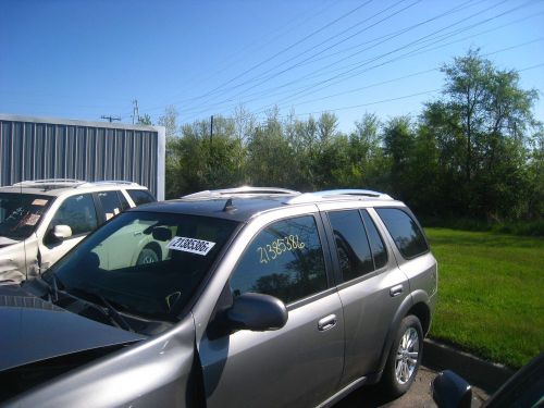 2006 saab 9-7x envoy rainier trailblazer overhead roof rack cargo rails chrome