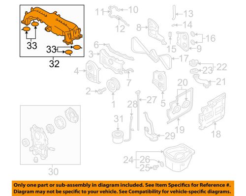 Subaru oem 12-14 impreza-intake manifold 14011ab900