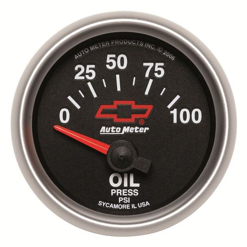 Auto meter 3627-00406 gm series; electric oil pressure gauge