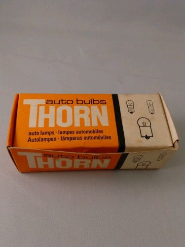 Vintage thorn auto bulbs vac ind 12v 2cp no 57 mcc made in great britain