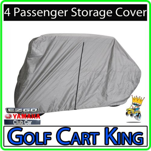 4 pass golf cart storage cover -ezgo - club car -yamaha