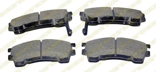 Monroe cx637 brake pad or shoe, front-monroe ceramics brake pad