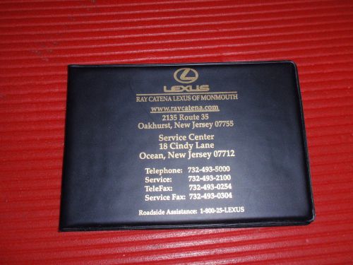 Vintage lexus credentials holder record holder