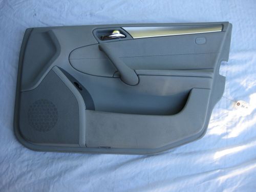 01-07 mercedes c230,240,280, rh front door panel trim cover gray oem