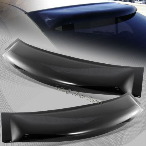 For 2001-2005 honda civic 4 dr abs plastic roof window deflect spoiler visor