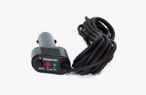 Red straight smart cord for escort radar detectors 12 ft oem solo passport new