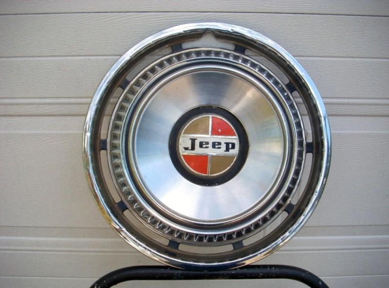 1969 70 71 72 73 jeep  cj  renegade jeepster  wagonneer  wheelcover   