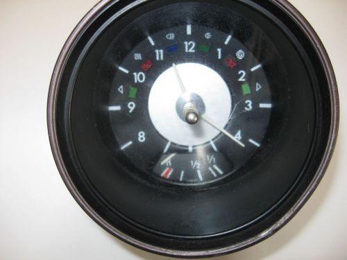 Volkswagen vw karmann ghia clock with fuel gauge and other indicators