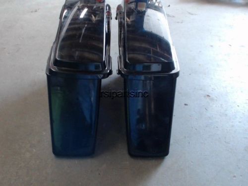 2005 harley davidson fl touring flht electra glide black saddlebags