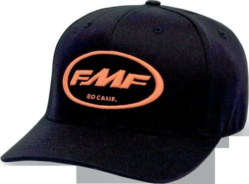 Fmf racing f31196103ors/m factory don hat sm/md black/orange