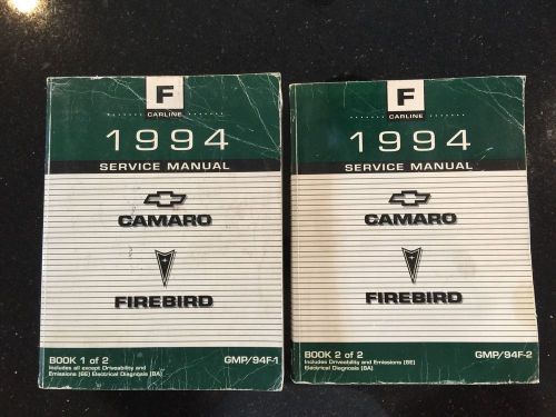 1994 firebird camaro service manuals pontiac chevrolet 1&amp;2