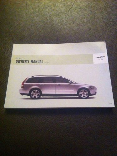 2006 volvo v50 owners manual