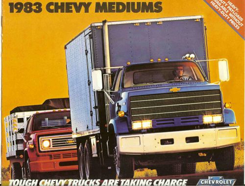 1983 chevy medium conventional truck brochure -chevy medium-50 60 70 trucks