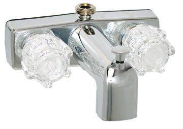 Phoenix tub & shower diverter, 4", 2-handle, chrome p4702d-i