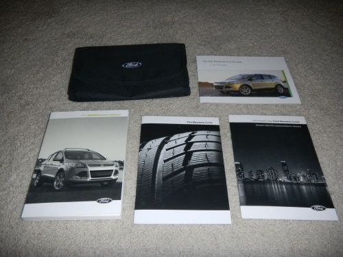 2014 ford escape owners manual set + free shipping