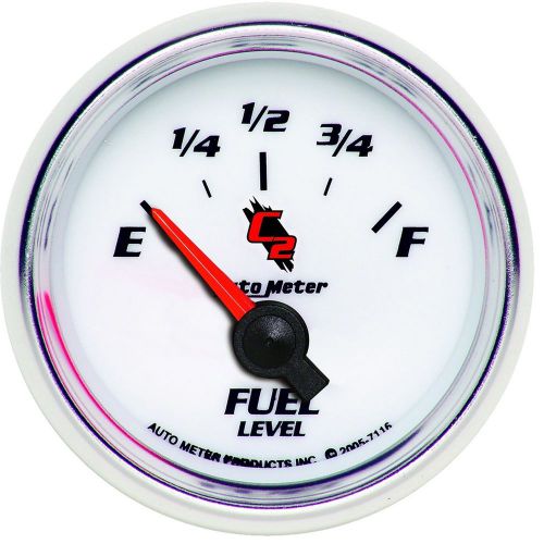 Auto meter 7116 c2; electric fuel level gauge