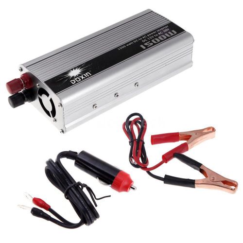 Dc 12v-ac 230v car power inverter charger converter transformer new 62fz