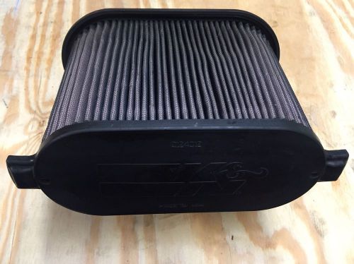 Ford 6.4l diesel air box with a reusable k&amp;n filter for a 2008-2010; f250-f550