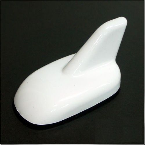 Car roof trunk decoration shark fin antenna white #td2